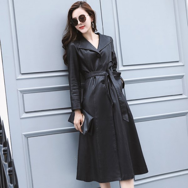 black coating with trench coats with ankle boots