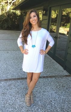 white thin dress with three sleeves and thin dresses with bare straps