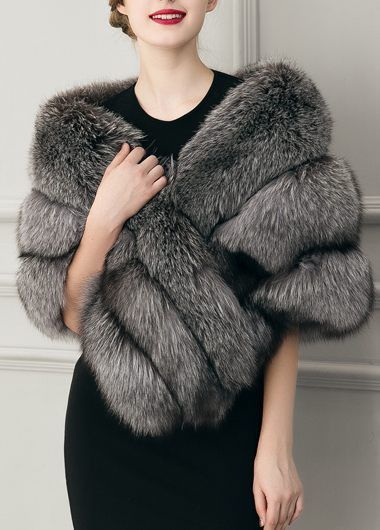 faux fur coat ladylike