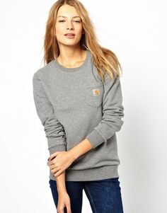 gray sweater for the front of gray crew