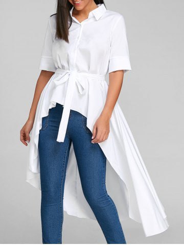 white collar shirt with high waist skinny jeans