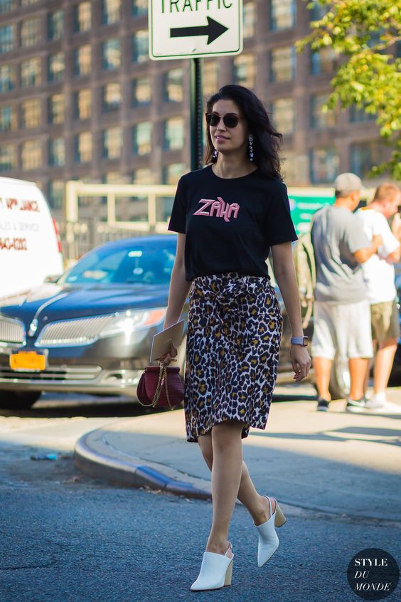 leopard print skirt mini