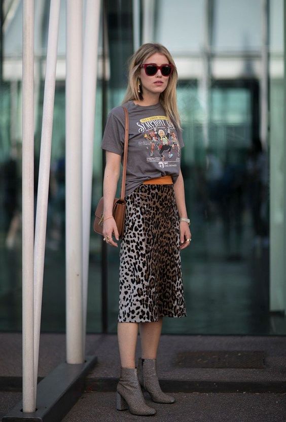 leopard print dress mix