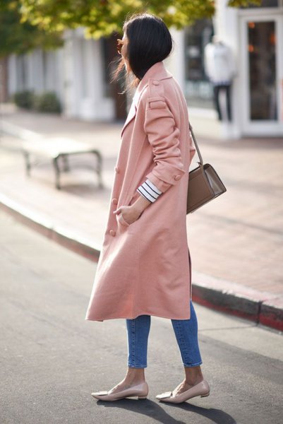 pale pink long excavator loafers the same color