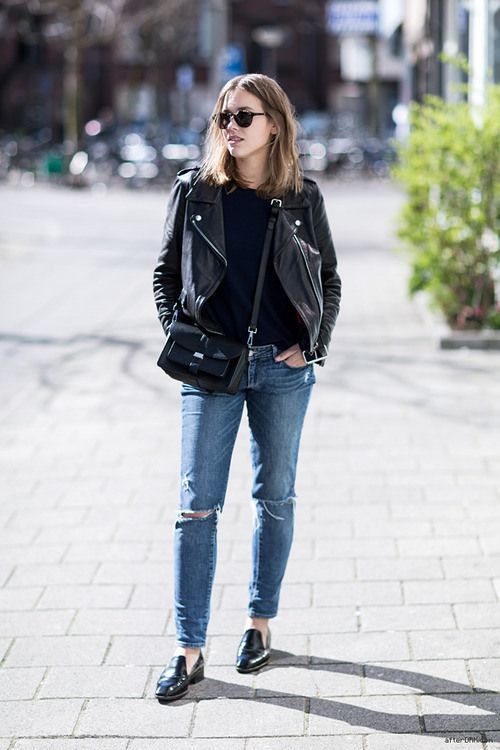 moto jackets in black leather