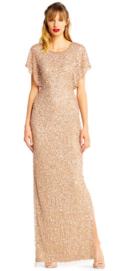 sequins mom to the wedding dress