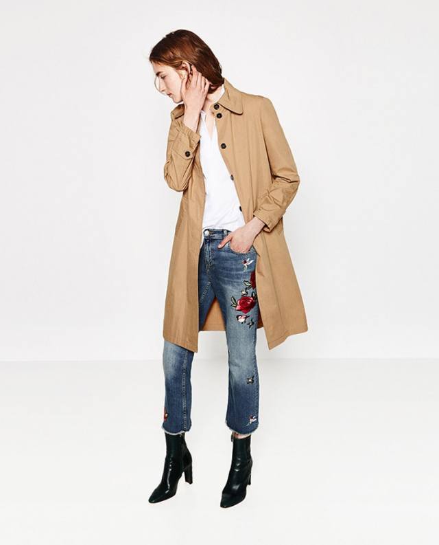 capri jeans long line jacket
