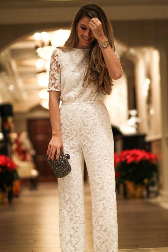 palazzo jumpsuit with short sleeves
