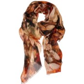 Contileoni floral printed scarf
