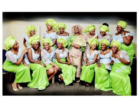 Aso Ebi Nigerian Wedding