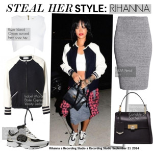 Rihanna Polyvore outfit