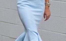 outfit #ideas / baby blue dress | Fashion, Pretty dress