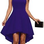 Amazon.com: Sarin Mathews Womens Halter Neck High Low Dresses Sexy .