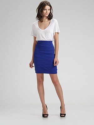 bandage skirt outfit | Skirt outfits, Stylish work outfits .