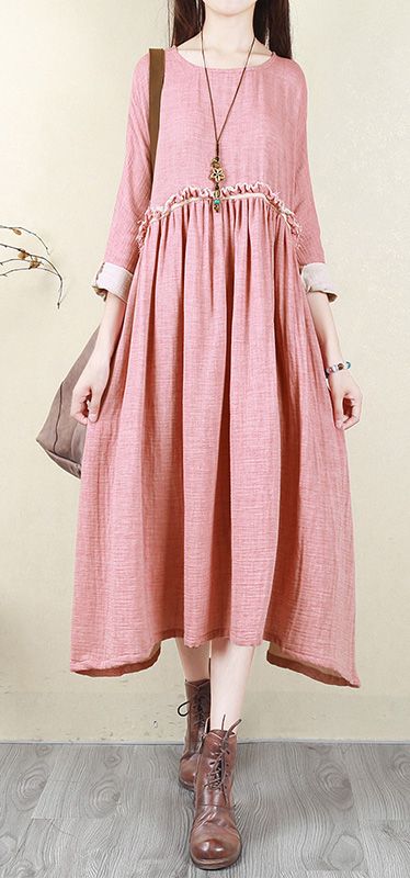 Women pink cotton quilting clothes Fashion Neckline o neck Batwing .