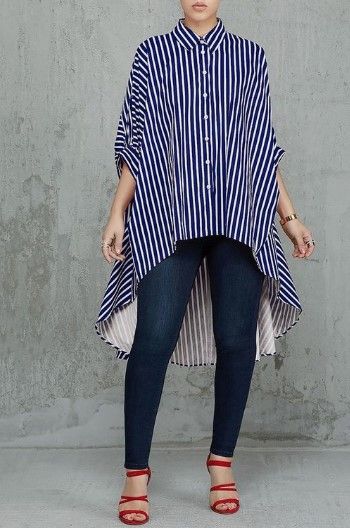 50 Chic Outfits Ideas For Women | Dip hem blouse, Dip hem shirts .