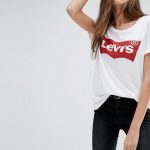 Levi's Perfect T-shirt with Batwing Logo - Fashion - Outfit .