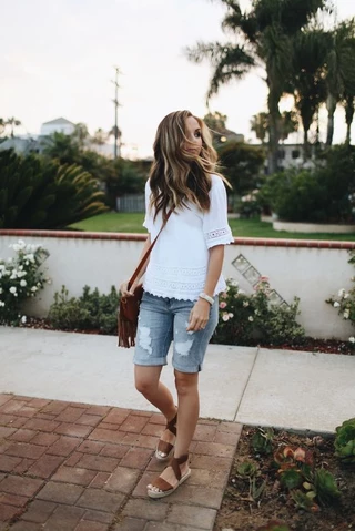 How to Style Bermuda Shorts: 14 Outfit Ideas You'll Love | Modest .