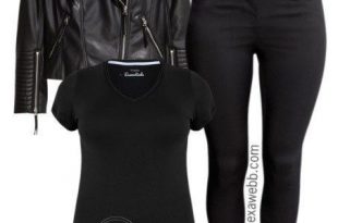 Plus Size Biker Jacket Outfit | Plus size leather jacket, Biker .