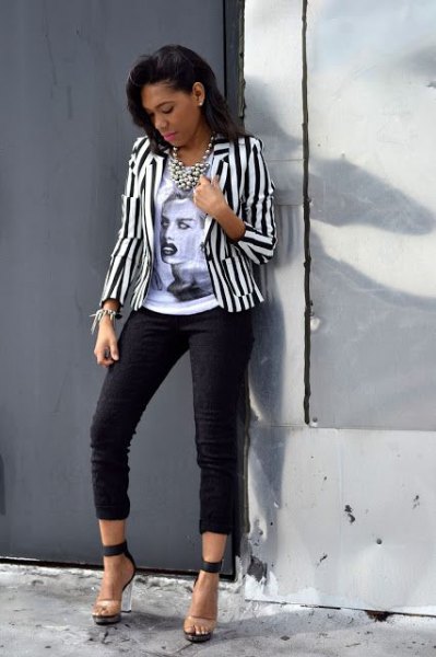 How to Style Black and White Blazer: Top 13 Stylish Outfit Ideas .