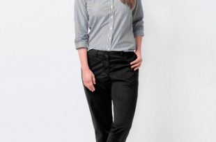 How to Wear Black Chinos for Women: 15 Amazing Outfit Ideas - FMag.c