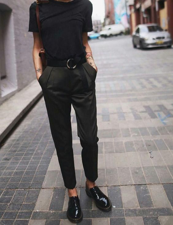 25 Beyond Cool All Black Outfit Ideas For Women | Fashion, Clothes .