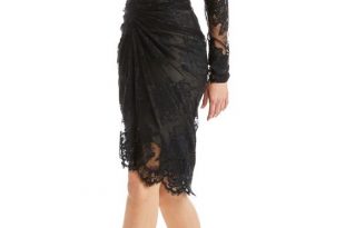 Black Lace Cocktail Dress – moniquelhuilli