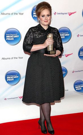 Adele's Best Looks Getting in on the lace trend, the artist rocks .