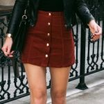 thea76a how to wear corduroy button up skirt outfit ideas .