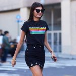Swap Your Summer Looks for These Black Denim Skirt Outfits | Who .