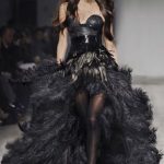 Kristian Aadnevik | Fashion, Feather dress, Dress
