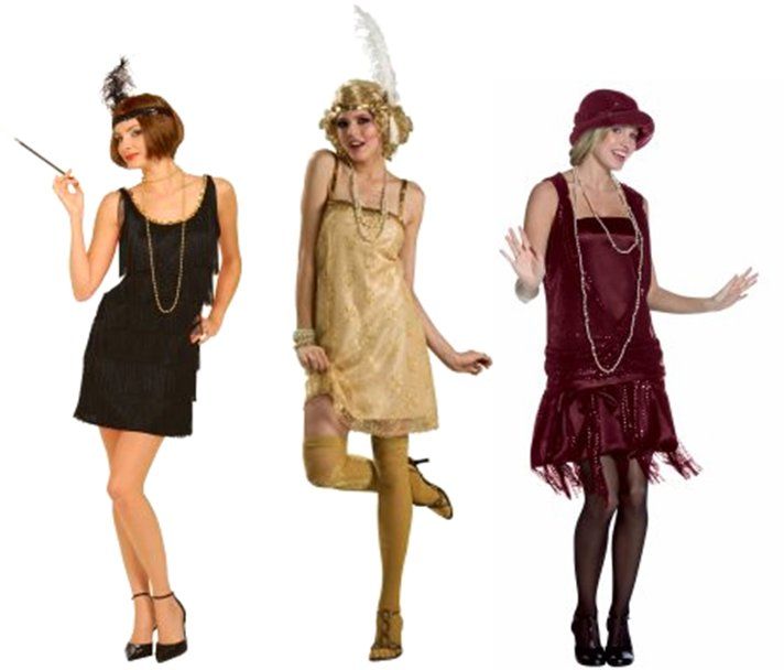 DIY Halloween Costume Idea – Flapper Girl | Flapper costume diy .