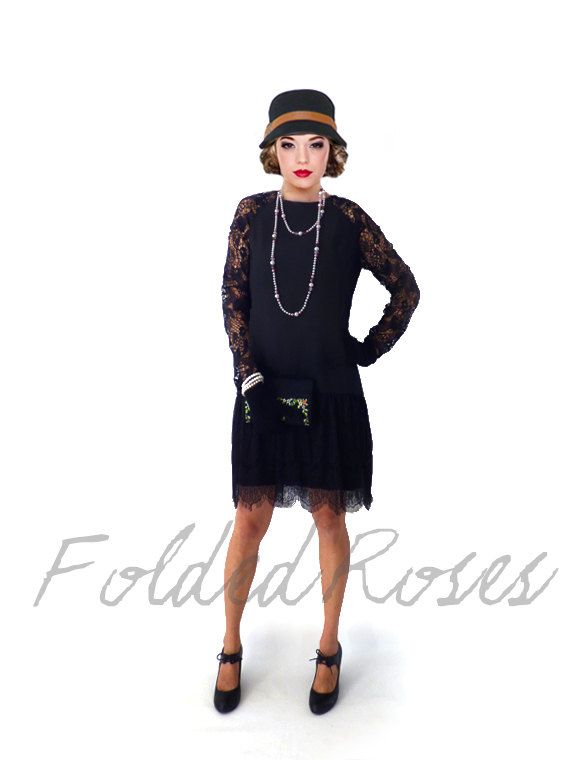 Retro 1920s Dress, Great Gatsby Dress, Flapper Dress, Flapper .