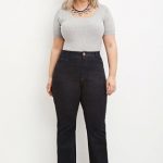 How to wear plus size flared jeans in spring 7 outfit ideas .