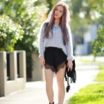 26 Stunning Outfit Ideas With Lace Shorts | Lace short outfits .