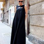 Linen Dress Black, Linen Summer Dress, Natural Linen Dress, Linen .