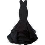 Christian Siriano ruffled mermaid gown ($9,365) ❤ liked on .