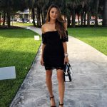 A Little Off-the-Shoulder Dress - First Date Outfits and Ideas .