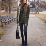 34 Cute And Cozy Puffy Vest Outfit Ideas For This Fall » EcstasyCoff