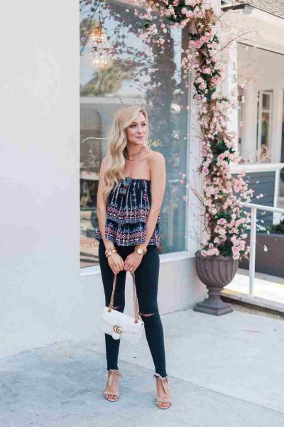 How to Style Black Strapless Top: Best 15 Low-Key Sexy Outfit .