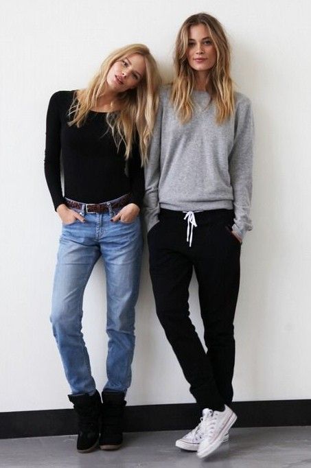 School outfits with black sweatpants | Outfit Ideas With Joggers .