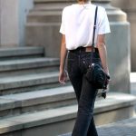 The White Tee And Black Jeans Look You Can Wear Year-Round .