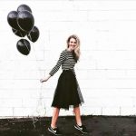 40 Feminime Look Black Tulle Skirt Outfits Ideas 6 – Five