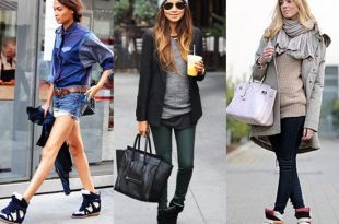 wedge sneakers | Autumn fashion, Wedges outfit fa