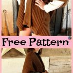 10 Beautiful Knit Blanket Sweater Free Patterns .