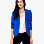 Good price for a sharp blazer in the bright colors of the moment .