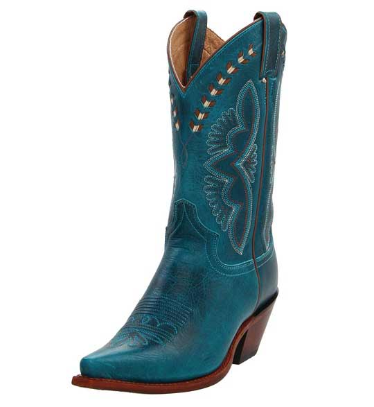 Turquoise boots for women of 2019 - Western boots for wom