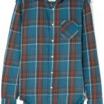 R13 - Boy distressed checked cotton-flannel shirt | Flannel shirt .