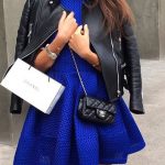 dress, blue, outfit, girly, blue dress, chanel, chanel inspired .