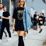 60+ Thigh High Boots Outfit Street Style Ideas 10 – Five